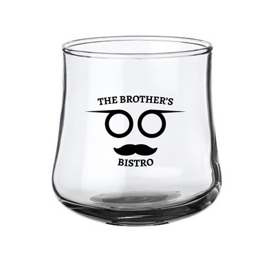 11 oz. Belle Stemless Glasses (1 Color Imprint)