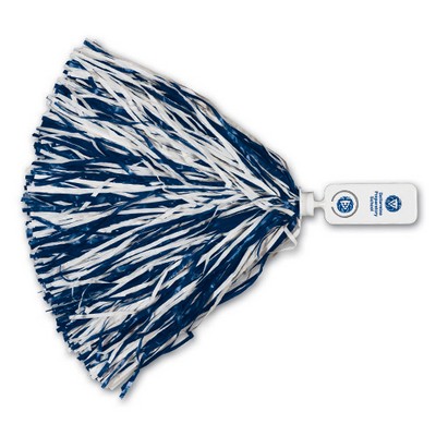 500 Strand Vinyl Pom Poms w/Rectangle/ Token Handle (Imprinted)