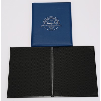 Book Style Genuine Leather Diploma Covers 11 1/2" x 9"