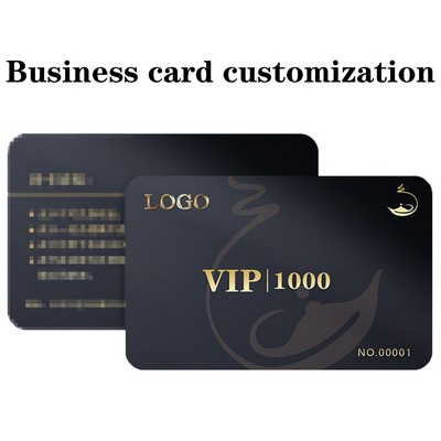 Customized Coated Business Cards