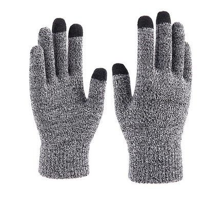 Warm Gloves with Touchscreen Fingertips