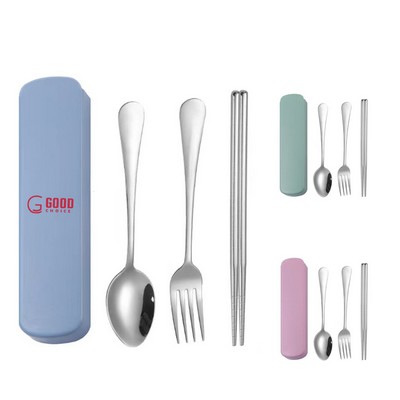 Portable Stainless Steel Cutlery Set