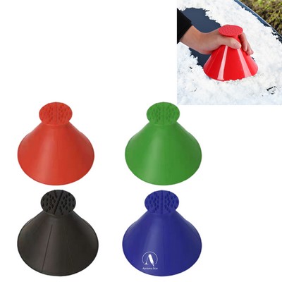 Multifunction Cone Windshield Ice Scraper