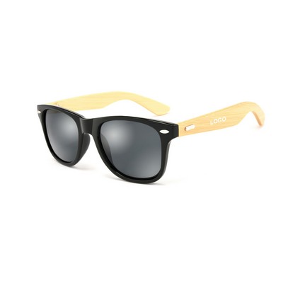 Bamboo Recycled UV400 Sunglasses