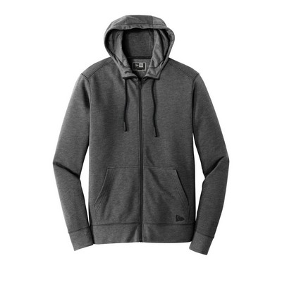 New Era® Tri-Blend Fleece Full-Zip Hoodie