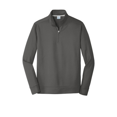 Port & Company® Performance Fleece 1/4-Zip Pullover Sweatshirt