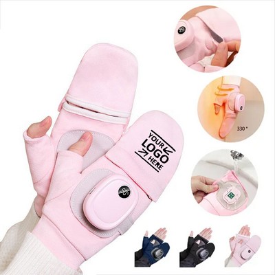 Adjustable Heated Gloves with Digital Display