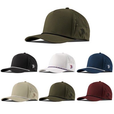 Branded Bills Script Curved 5 Panel Rope Cap