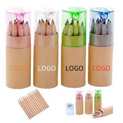 Colored Pencil Set with Sharpener