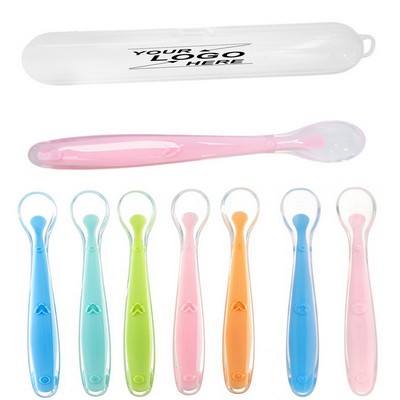 Soft Silicone Baby Spoons