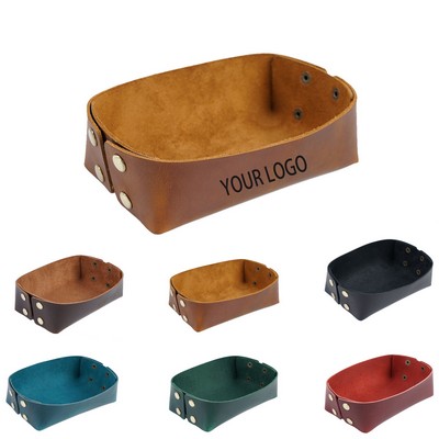 Leather Valet Tray