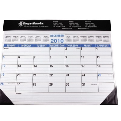 Full Size Desk Planner w/ Black Vinyl Trim