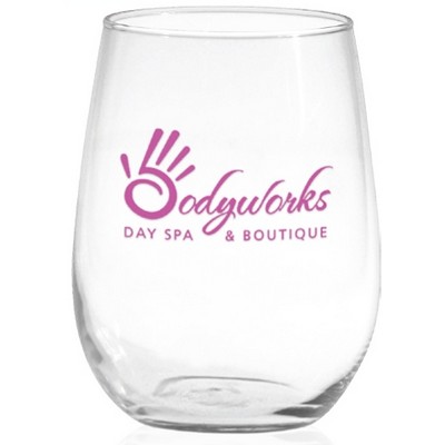 17 Oz. Vina Stemless White Wine Glass