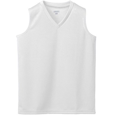 Girls' Wicking Mesh Sleeveless Jersey