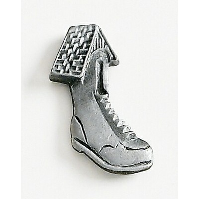 Shoe w/ Roof Marken Design Cast Lapel Pin (Up to 1")