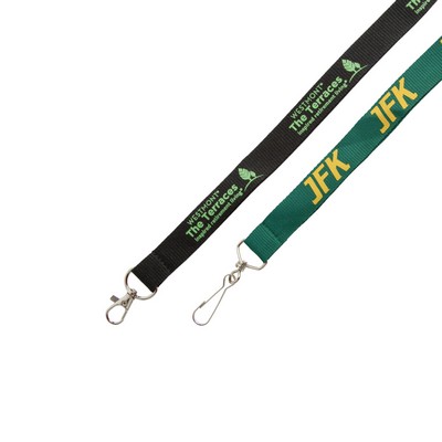 3/4" Lanyard - Flat Polyester