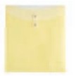 Lemon Yellow 2 Pocket Poly Envelope (10"x12")