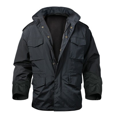 Black Nylon M-65 Storm Jacket (3XL)