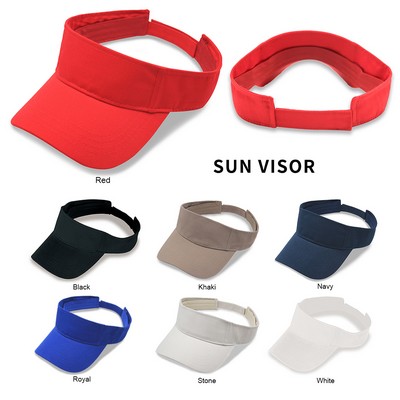 Cotton Twill Sun Visor