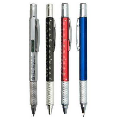 Multi-tool Pen with Level