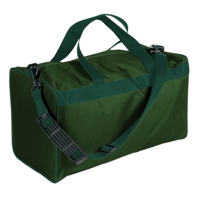 15 Oz. Dyed Duck Canvas Weekend Duffle (18"x9")