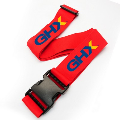 Silkscreen Nylon Luggage Strap (2"x 72")