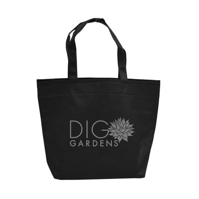 Black Non-Woven PP Tuff Seal Shopping Bag