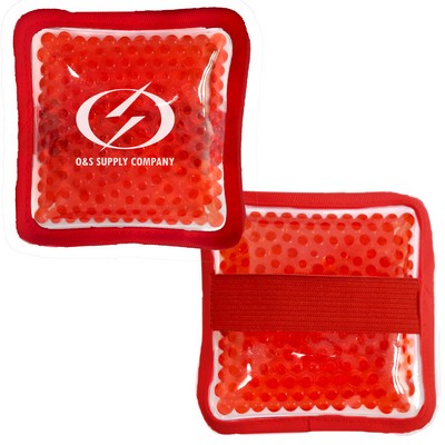 Square Red Hot/Cold Gel Pack w/Handle