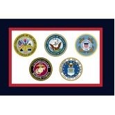 Armed Forces 5 Commemorative Flag (5'x8')