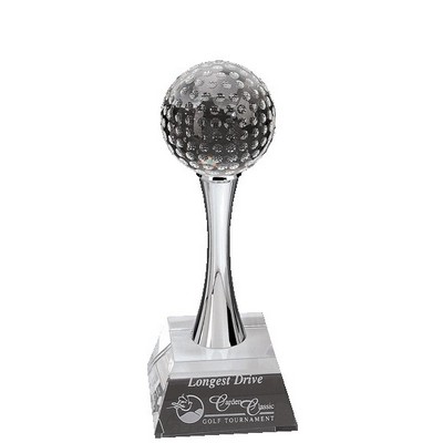 Slender Golf Tee Award 10"H