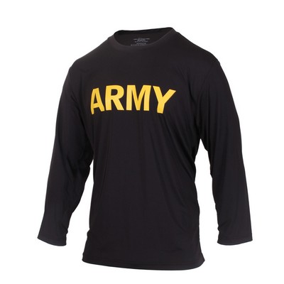 G.I. Type 'ARMY' Long Sleeve Physical Training T-Shirt (S-XL)