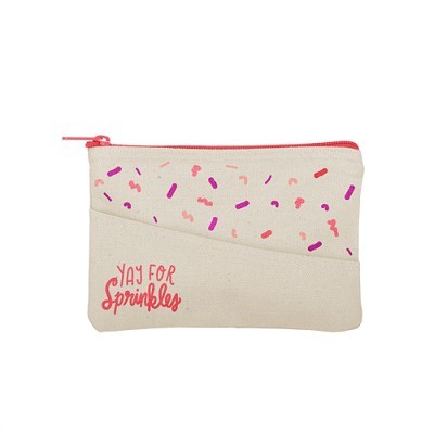 Continued Poptart Peek-a-boo Pouch (Natural Canvas)