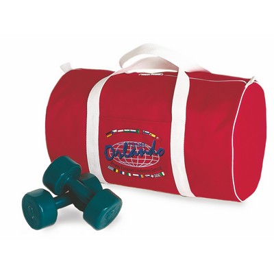 Large Round End Sports Bag (Ballistic)