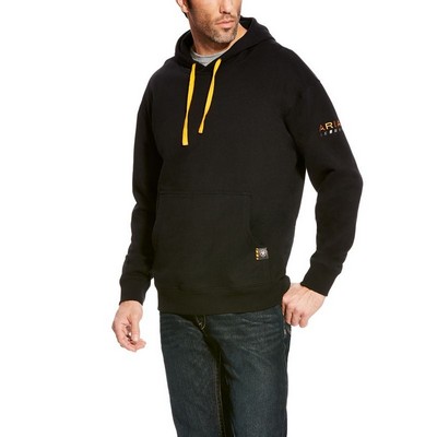 Rebar® Black Workman Pullover Hoodie