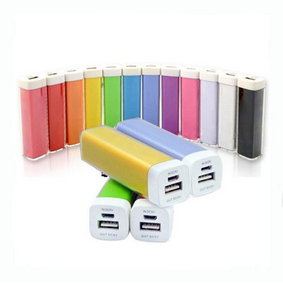 Rectangular Portable 2200mAh Power Bank