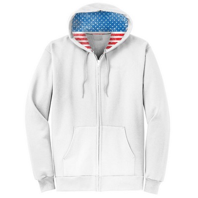 Patriotic Flag Full Zip