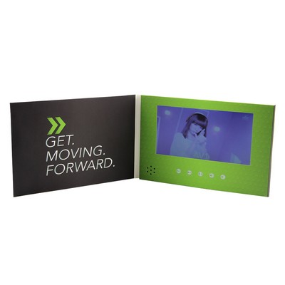 4GB 7 inch LCD A5 Size Bi-fold Video Brochure