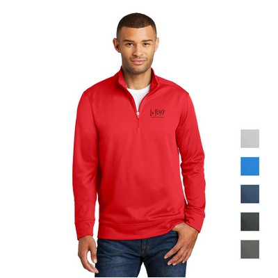 Port & Company® Performance Fleece 1/4-Zip Pullover Sweatshirt