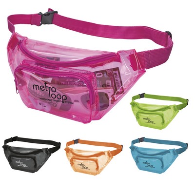 Translucent Color Fanny Pack