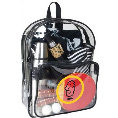 Transparent PVC Backpack