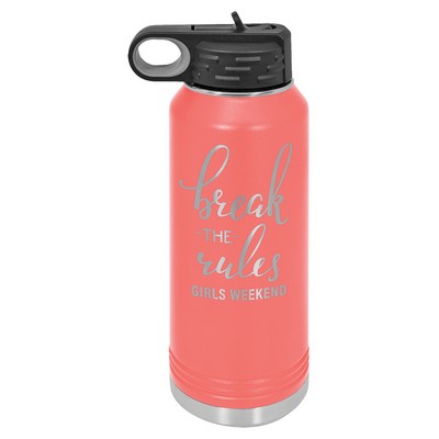 Polar Camel 32 oz. Coral Water Bottle