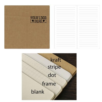 Pocket Kraft Cover 30P Notebook