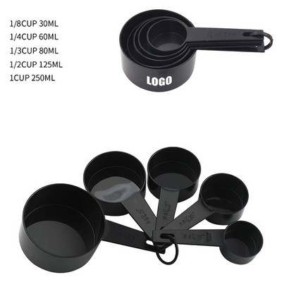 5 in 1 Black Measuring Cup