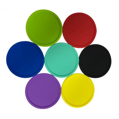 Round Silicone Heat Insulation Coasters