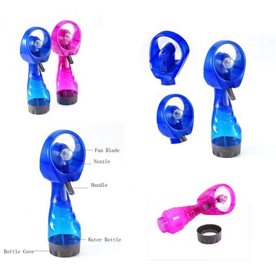 Handheld Water Spray Fan