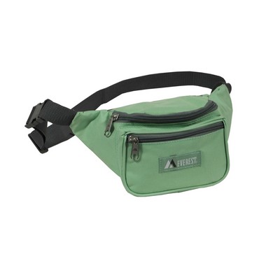 Everest Small Jade Green/Black Signature Waist Pack