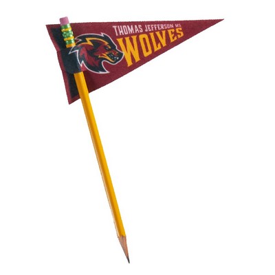 Full Color Pencil Pennants