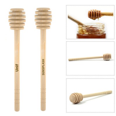 Wooden Hoeny Stirrer Dipper Stick