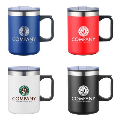 14oz Double Wall Camping Mug w/ Handle