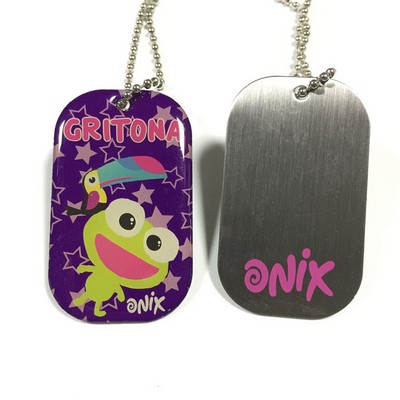 Various Full Color Stainless Steel Dog Tag